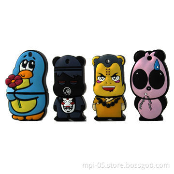 Cute design silicone USB flash drives